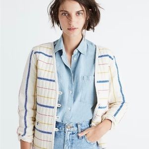 Madewell Quilted Jacket with side ties cotton